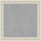Amanti Art Silver Framed Magnetic Board 14x14 X-Small Vision Board for use with Magnets, 100% Metal Sheet to Display Items as Office Decor or for Home Organization in mudroom, Kitchen or Kids Room