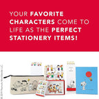 Graphique Magnetic Notepad - Peanuts Gang Grocery and Shopping List - Fun Decorative To-Do List - Perfect House Warming Gifts - 100 Tear off Sheets (4" x 9.25" x .5")