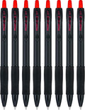 PILOT G2 Edge Red Premium Gel Roller Pens, 0.7 mm Fine Point Pens, Sensory Writing Experience, 8ct Box - Ideal for School, Journaling & Office Writing