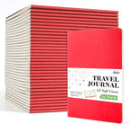 feela 36 Pack Soft Cover Journal Bulk, Lined Blank Travel Journal for Women Men Writing, Notebooks College Ruled for Work, Note Taking Notebook School Business Supplies, 8.2” x 5.5”, A5, Red