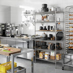 Regal Altair 24" Deep x 36" Wide x 74" Height Wire Shelving Kit | 6-Tier | NSF Commercial Storage Rack Unit