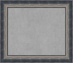 Amanti Art Silver Framed Magnetic Board 26x30 Medium Vision Board for use with Magnets, 100% Metal Sheet to Display Items as Office Decor or for Home Organization in mudroom, Kitchen or Kids Room