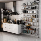 Regal Altair 14" Deep x 48" Wide x 86" Height Wire Shelving Kit | 8-Tier | NSF Commercial Storage Rack Unit