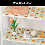 Cooyes Shelf Liner – Premium Non-Adhesive Cabinet & Drawer Liner for Kitchen – Waterproof Shelf Paper with Modern Pattern – Durable EVA Cabinet Mat – Easy to Cut （24" W x 240" L）