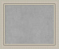 Amanti Art Silver Framed Magnetic Board 20x24 Small Vision Board for use with Magnets, 100% Metal Sheet to Display Items as Office Decor or for Home Organization in mudroom, Kitchen or Kids Room