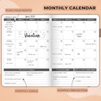 Clever Fox Planner – Undated Weekly & Monthly Planner for Productivity, Time Management & Goals – Organizer Journal – A5 (Pearl)
