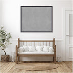 Amanti Art Black Framed Magnetic Board 43x51 Oversize Vision Board for use with Magnets, 100% Metal Sheet to Display Items as Office Decor or for Home Organization in mudroom, Kitchen or Kids Room