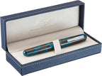 Conklin All American Fountain Pen in Southwest Turquoise – Broad Nib, Bold Design & Superior Craftsmanship – Ideal Gift for Professionals & Pen Enthusiasts