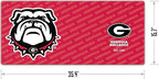 YouTheFan NCAA Georgia Bulldogs Logo Series Desk Pad