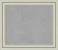 Amanti Art Silver Framed Magnetic Board 26x30 Medium Vision Board for use with Magnets, 100% Metal Sheet to Display Items as Office Decor or for Home Organization in mudroom, Kitchen or Kids Room