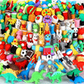 URSKYTOUS 130Pcs Animal Erasers Kids Desk Pets Pencil Erasers 3D Puzzle Bulk Mini Animal Food Eraser Toys Fun Cute Eraser for Classroom Rewards, Game Prizes, Treasure Box, Easter Egg Fillers