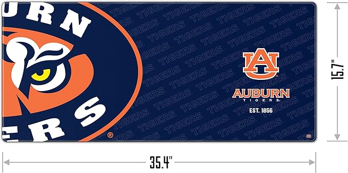 YouTheFan NCAA Auburn Tigers Logo Series Desk Pad