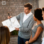 Scribbledo White Board Dry Erase Board 11" x14” Mini Double Sided Personal Whiteboard Board Dry Erase Lapboard Handheld Personal White Boards for Students Small Whiteboard Office Kitchen