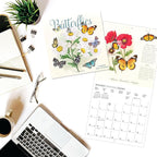 Graphique 2026 Butterflies Wall Calendar | 12” x 12” | Thick Paper | Home & Office Organizer | Large Monthly Grid | 3 Languages & Marked Holidays | 4 Month Preview Page for 2027