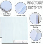 2 Pack 100 Sheets 8.5" x 11" Isometric Graph Paper Pad Landscape for 3D Designs Architecture Landscaping Engineering Drafting (Landscape)