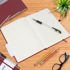 LYDTICK 20 Pack Journals for Writing College Ruled Notebooks Journal in Bulk, Hardcover Notebooks (200Pages) for Note Talking, Lined Bullet Journals for Home School Office, 5.7"x8.4", Red