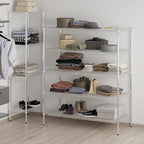 Regal Altair 24" Deep x 54" Wide x 64" Height Wire Shelving Kit | 5-Tier | NSF Commercial Storage Rack Unit