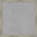 Amanti Art Silver Framed Magnetic Board 22x22 Medium Vision Board for use with Magnets, 100% Metal Sheet to Display Items as Office Decor or for Home Organization in mudroom, Kitchen or Kids Room