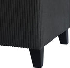 Edeco Ottoman with Square Cube Design, 16 Inch Footstools and Ottomans Small, Large Load Capacity, Square Foot Rest Ottoman for Living Room