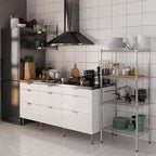 Regal Altair 18" Deep x 24" Wide x 54" Height Wire Shelving Kit | 4-Tier | NSF Commercial Storage Rack Unit