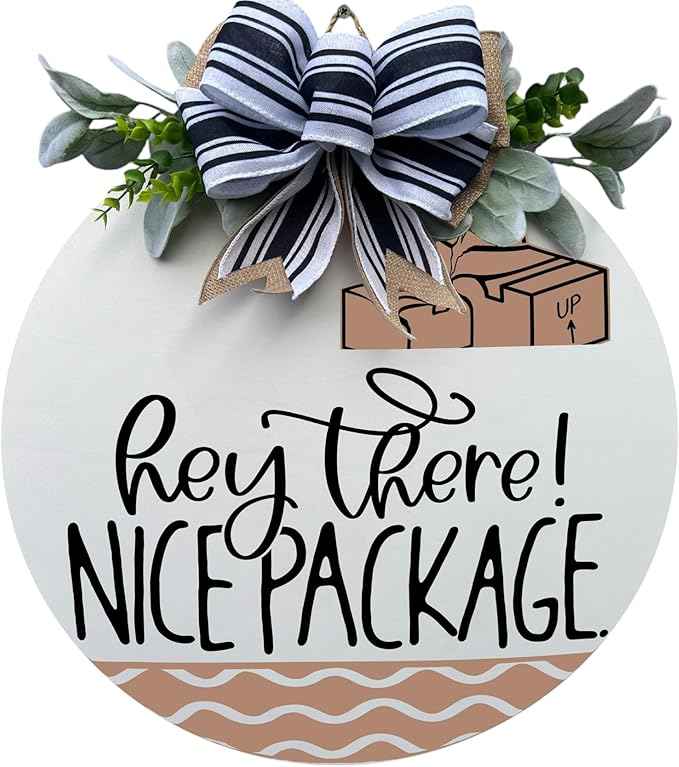 Wood front door sign Wood sign Home decor Welcome sign Sign for front door House warming gift Wedding gift (Nice Package, 15" Width)