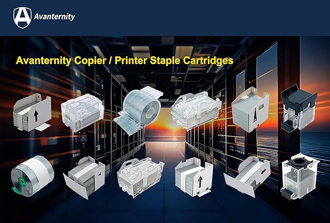 Avanternity's Staple Refills, Compatible with Konica Minolta 14YK SK-602 SK602 Staples (Pack of 3 Boxes)
