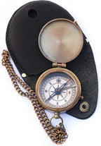 A S Handicrafts Engraved Compass Gift for First Communion, Baptism, Religious Gifts for Men, Confirmation, Missionary