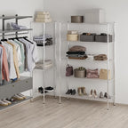Regal Altair 18" Deep x 48" Wide x 74" Height Wire Shelving Kit | 5-Tier | NSF Commercial Storage Rack Unit