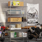Regal Altair 21" Deep x 48" Wide x 86" Height Wire Shelving Kit | 5-Tier | NSF Commercial Storage Rack Unit