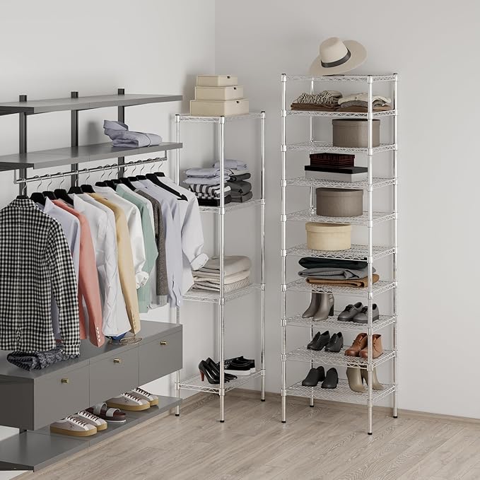 Regal Altair 18" Deep x 24" Wide x 86" Height Wire Shelving Kit | 10-Tier | NSF Commercial Storage Rack Unit