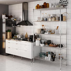 Regal Altair 21" Deep x 48" Wide x 86" Height Wire Shelving Kit | 5-Tier | NSF Commercial Storage Rack Unit
