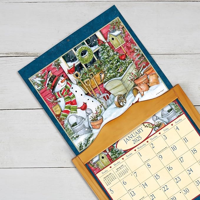 Lang, Heart and Home by Susan Winget 2025 Wall Calendar