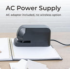 EcoElectronix Heavy Duty Electric Stapler - Heavy Pro, 45 Sheet Capacity, Quiet Operation, Jam-Free and Easy Reload - AC Adapter