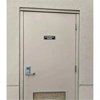 Electrical Room Sign - Premium Durable Acrylic Material, Super Strong Self-adhesive, Quick Installation, Suitable for Your Home and Business (9 × 3 Inches, Black)
