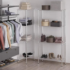 Regal Altair 14" Deep x 36" Wide x 74" Height Wire Shelving Kit | 4-Tier | NSF Commercial Storage Rack Unit