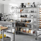 Regal Altair 18" Deep x 48" Wide x 74" Height Wire Shelving Kit | 6-Tier | NSF Commercial Storage Rack Unit