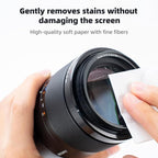 400 Count Lens Wipes for Eyeglasses, Eye Glasses Cleaner Wipes Pre-moistened Individually Wrapped Sracth-Free Streak-Free Eyeglass Cleaning Wipes for Camera Lens, Sunglass, Goggles