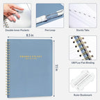SUNEE 2026 Planner 8.5" x 11" – Dated Productivity Planner for Time Management - Daily,Weekly & Monthly Planner to Achieve Goals - Planner 2026 dated from January 2026 – December 2026,Grey Blue