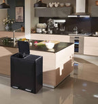 Step N' Sort The 18.5 Gallon Extra Large Capacity, Soft-Step, Dual Trash and Recycling Bin with Removable Inner Bins