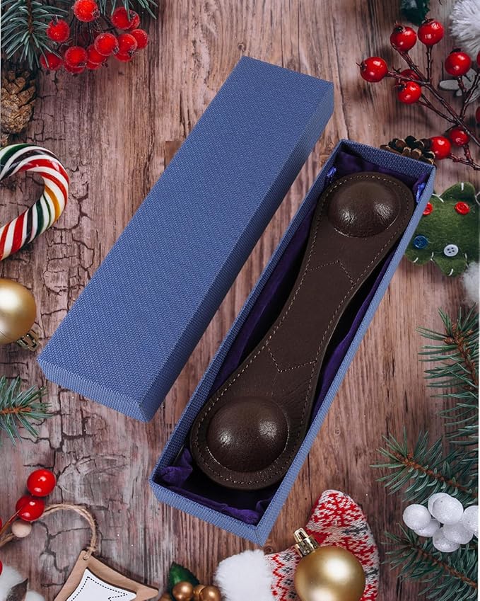 Weighted Bookmark - Leather Book Page Weight Book Weights Holder for Hands-Free Reading Paper Weights for Cookbooks Crafts Music Books Appreciation Bookmark (01Coffee)