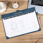 Yoment Desk Calendar Refill 2026-2027, July 2026-Dec 2027, Large 10"x16" Monthly Planner with to-do Lists 18 Months Calendar for Office School Home, Black