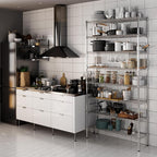 Regal Altair 14" Deep x 42" Wide x 86" Height Wire Shelving Kit | 8-Tier | NSF Commercial Storage Rack Unit