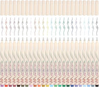 CHARSOCO 01 Micro Fine Point Pen Set - 24 Waterproof Archival Ink Colors, 0.25mm Fineliner Pens for Art Illustrations, Sketching, Anime, Manga, Technical Drawings & Scrapbooking-fan