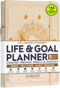 Life Mastery Planner - A 12 Month Journey to Crush Your Goals, Increase Productivity, Passion, Success & Happiness - Weekly & Monthly Life Planner, Habit-Tracker, Gratitude Journal & Organizer