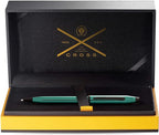 Cross Century II Refillable Ballpoint Pen, Medium Ballpen, Includes Luxury Gift Box - Translucent Green Lacquer