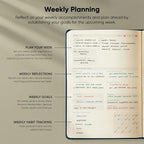 Dated, 2026 Planner, 5.8” x 8.3” - The #1 Productivity Planner to Achieve Your 2026 Goals - Planner 2026-2027 by PRODUCTIVITY STORE (A5, NAVY BLUE)