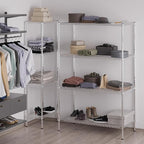 Regal Altair 24" Deep x 48" Wide x 74" Height Wire Shelving Kit | 4-Tier | NSF Commercial Storage Rack Unit