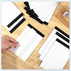 Thboxes 12 Pack Legal Pad 5x8, 360 Sheets Small Note Pad College Ruled Writing Pad Perforated Notepad for School, Office, To-Do Lists Grocery List Shopping List, 30 Sheets White