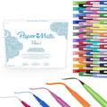 Paper Mate Flair Felt Tip Pens Ultimate Pack, Features 5 Different Types of Pens, Assorted Colors, 60 Count - Creative Fun, Classroom Essentials, Teacher Supplies, Arts & Crafts
