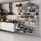 Regal Altair 21" Deep x 72" Wide x 86" Height Wire Shelving Kit | 10-Tier | NSF Commercial Storage Rack Unit